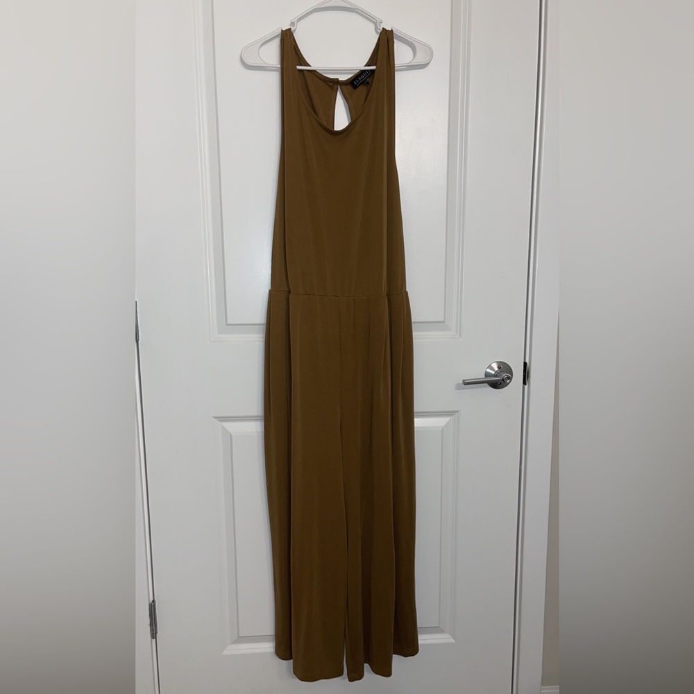Copper brown jumpsuit